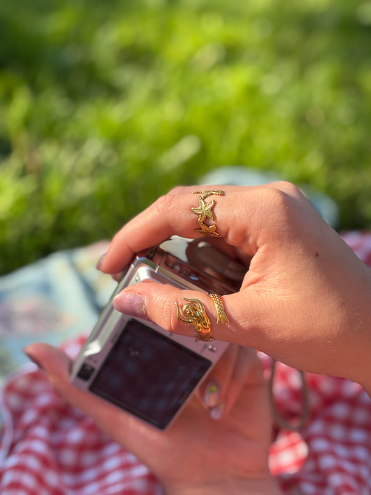 Adjustable Mermaid Ring