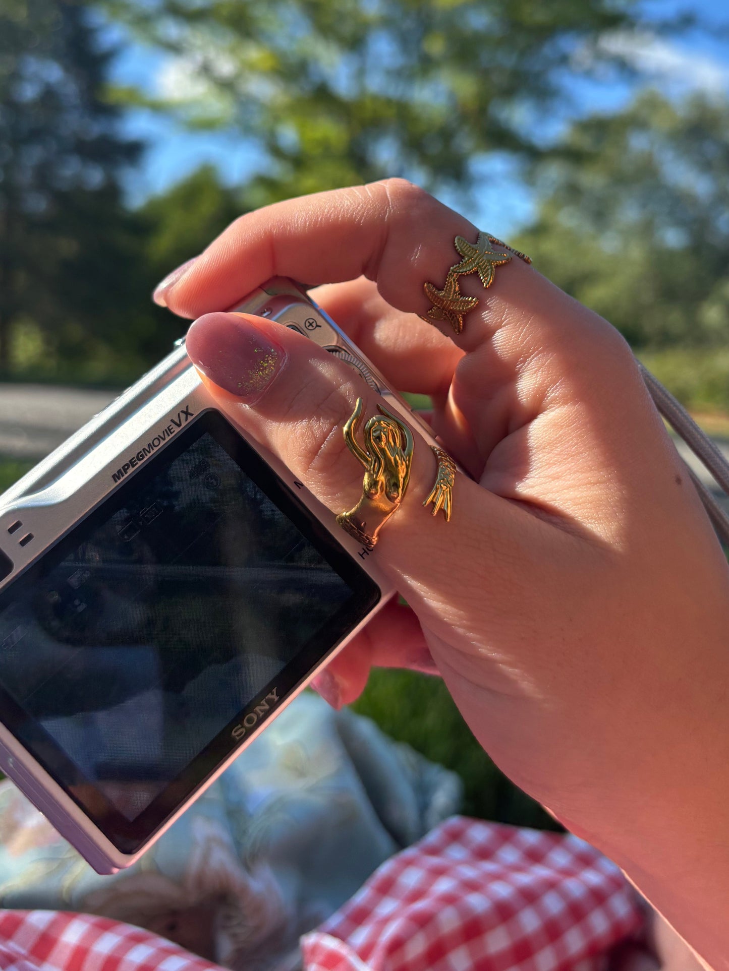 Adjustable Mermaid Ring